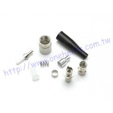 FC/UPC單模3.0mm 光纖接頭散件（銅合金）阻燃 另有2.0mm 0.9mm FC/APC 光纖頭 光纖散件